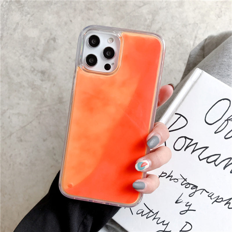 Quicksand Luminous Phone Case For iPhone
