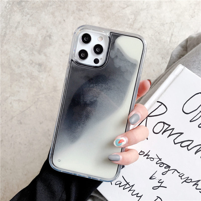 Quicksand Luminous Phone Case For iPhone