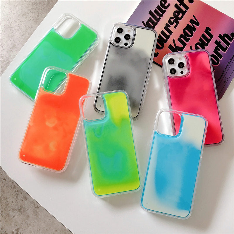 Quicksand Luminous Phone Case For iPhone