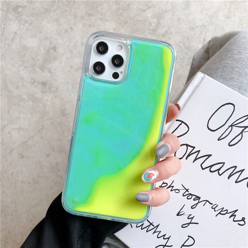 Quicksand Luminous Phone Case For iPhone