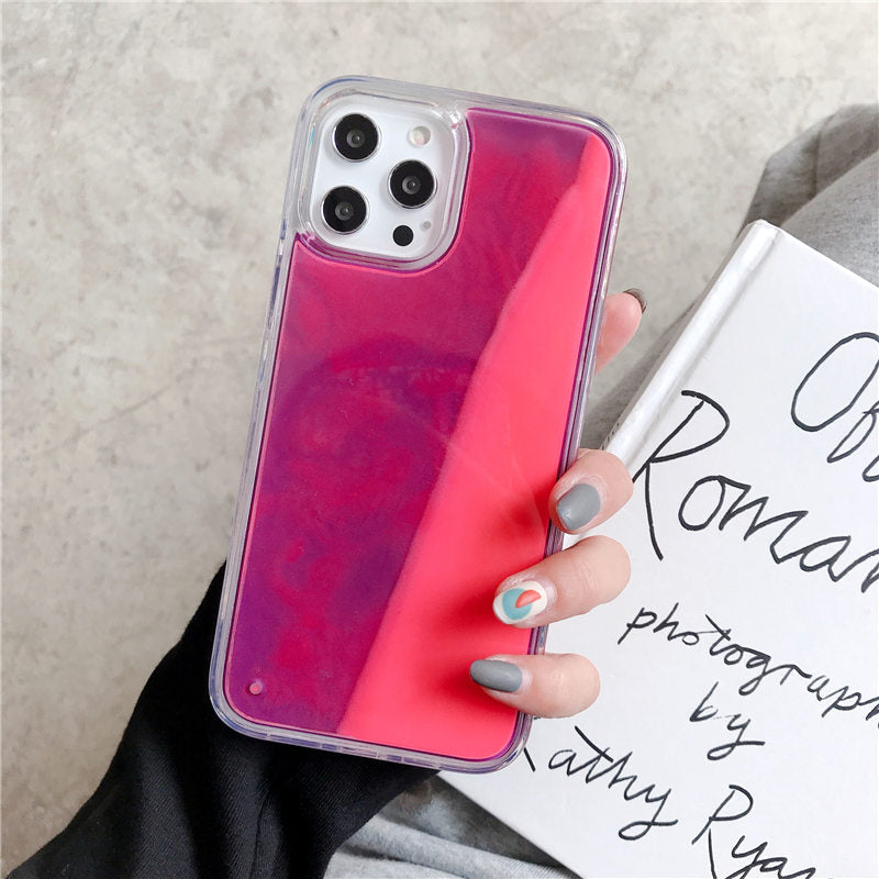 Quicksand Luminous Phone Case For iPhone